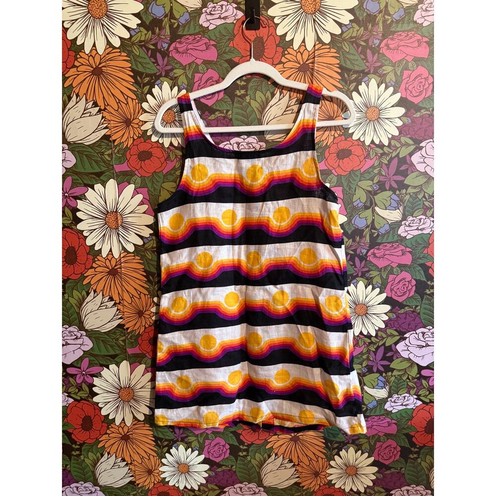 Nooworks Chloe Dress in Circa Linen Size Small - Made in USA - Picture 5 of 6